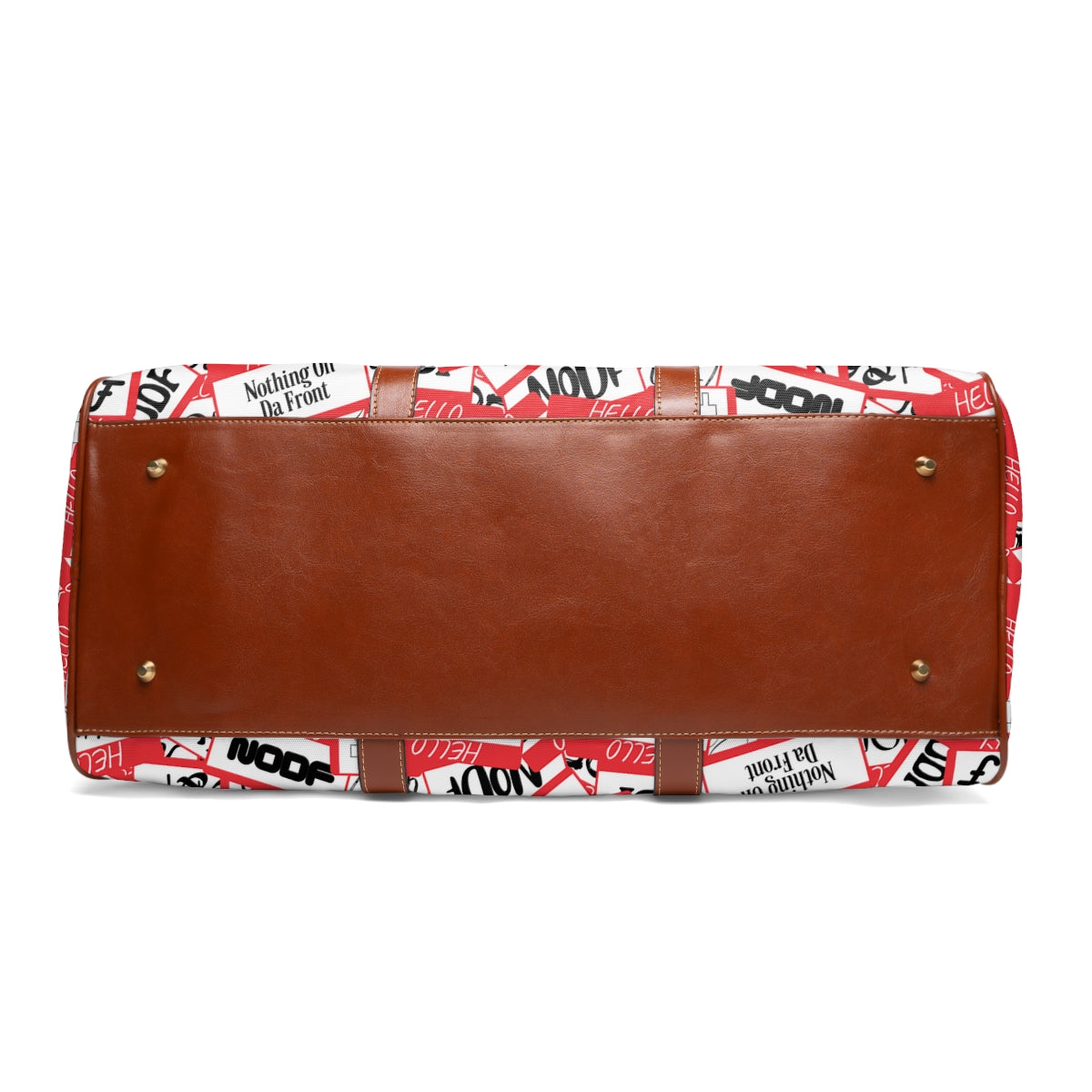 Hello My Name Is NODF Waterproof Travel Bag