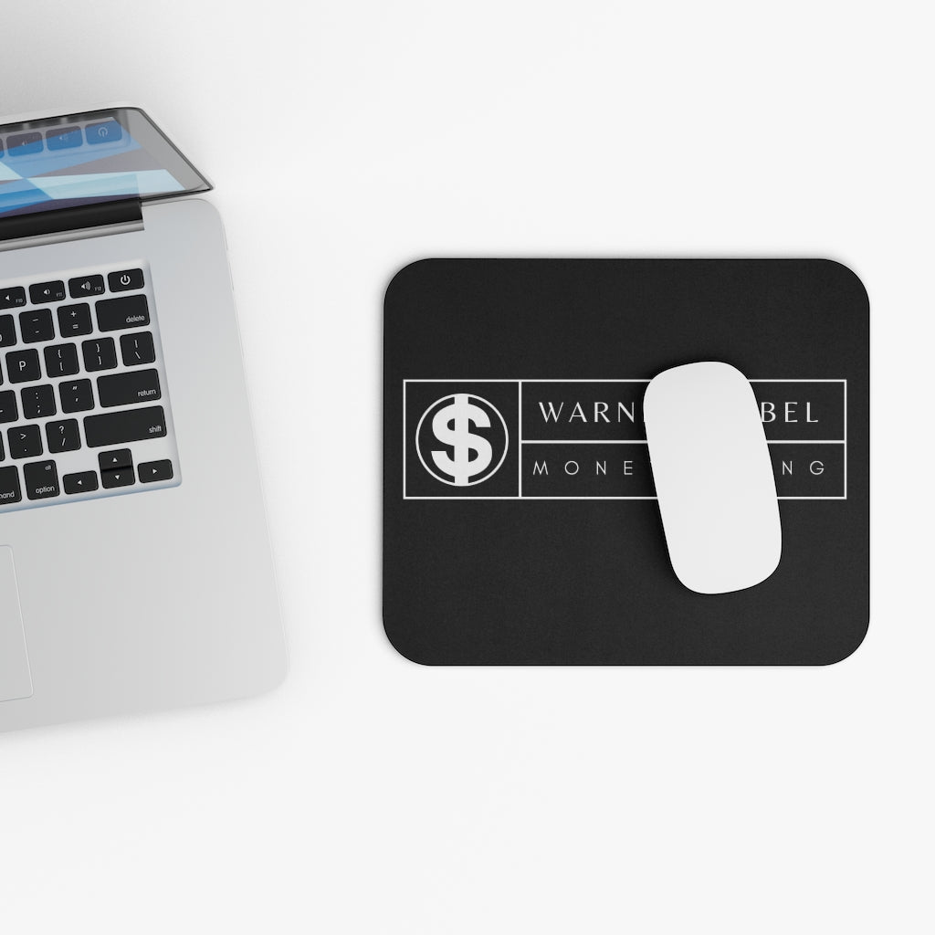 Warning Label Making Money Mouse Pad