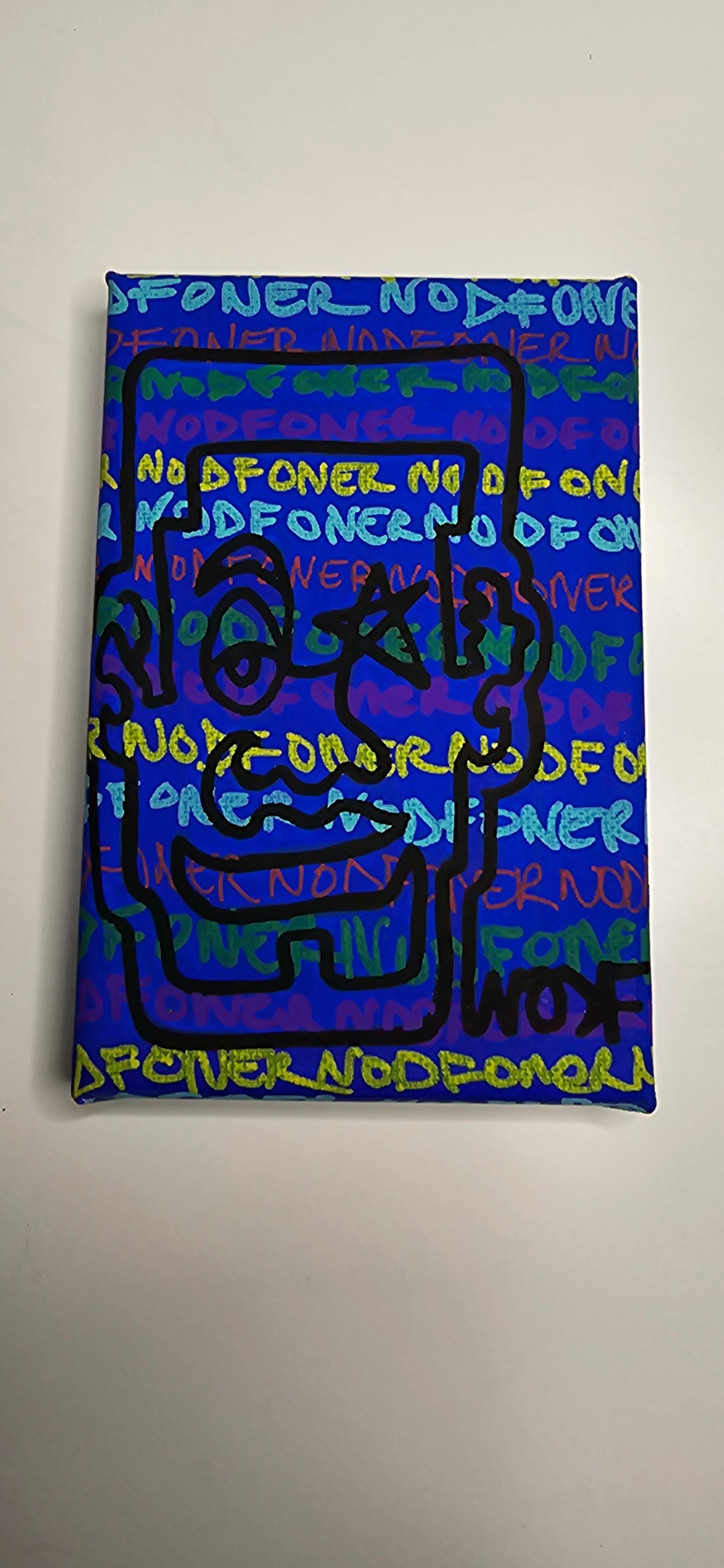 Nodfoner one line art