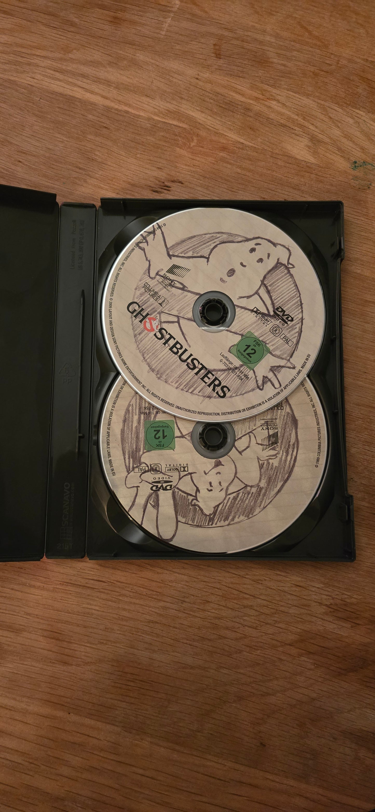 Ghostbusters 1&2 DVD set