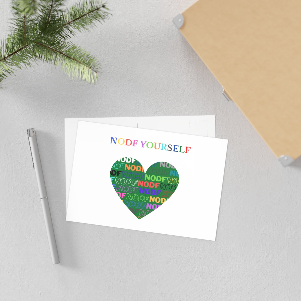 NODF Yourself Postcards