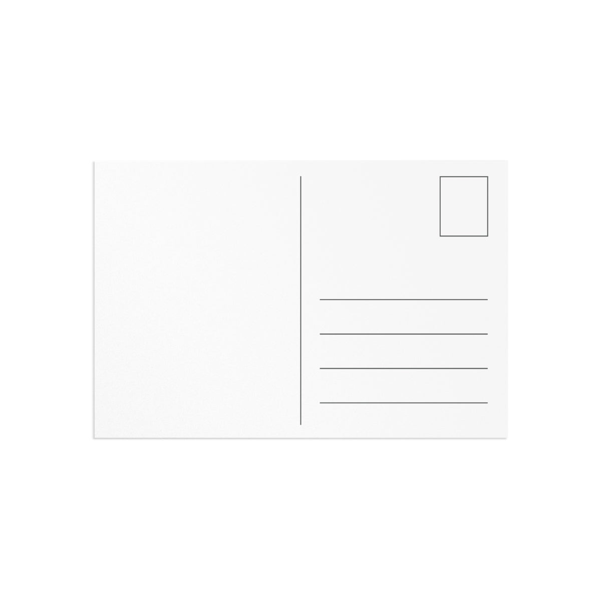 NODF Box Logo (White) Postcards