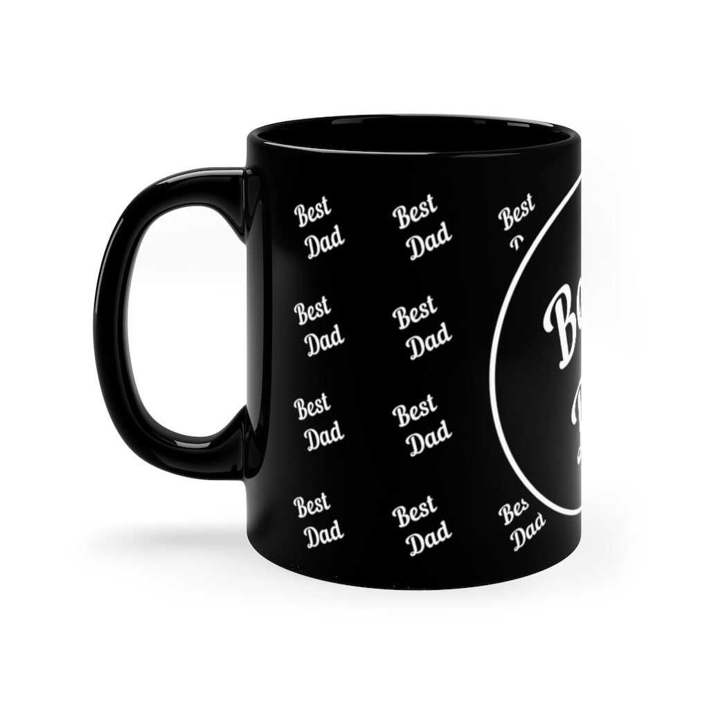 Best Dad (Black) Mug