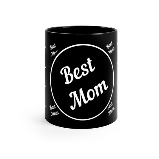 Best Mom (Black) Mug