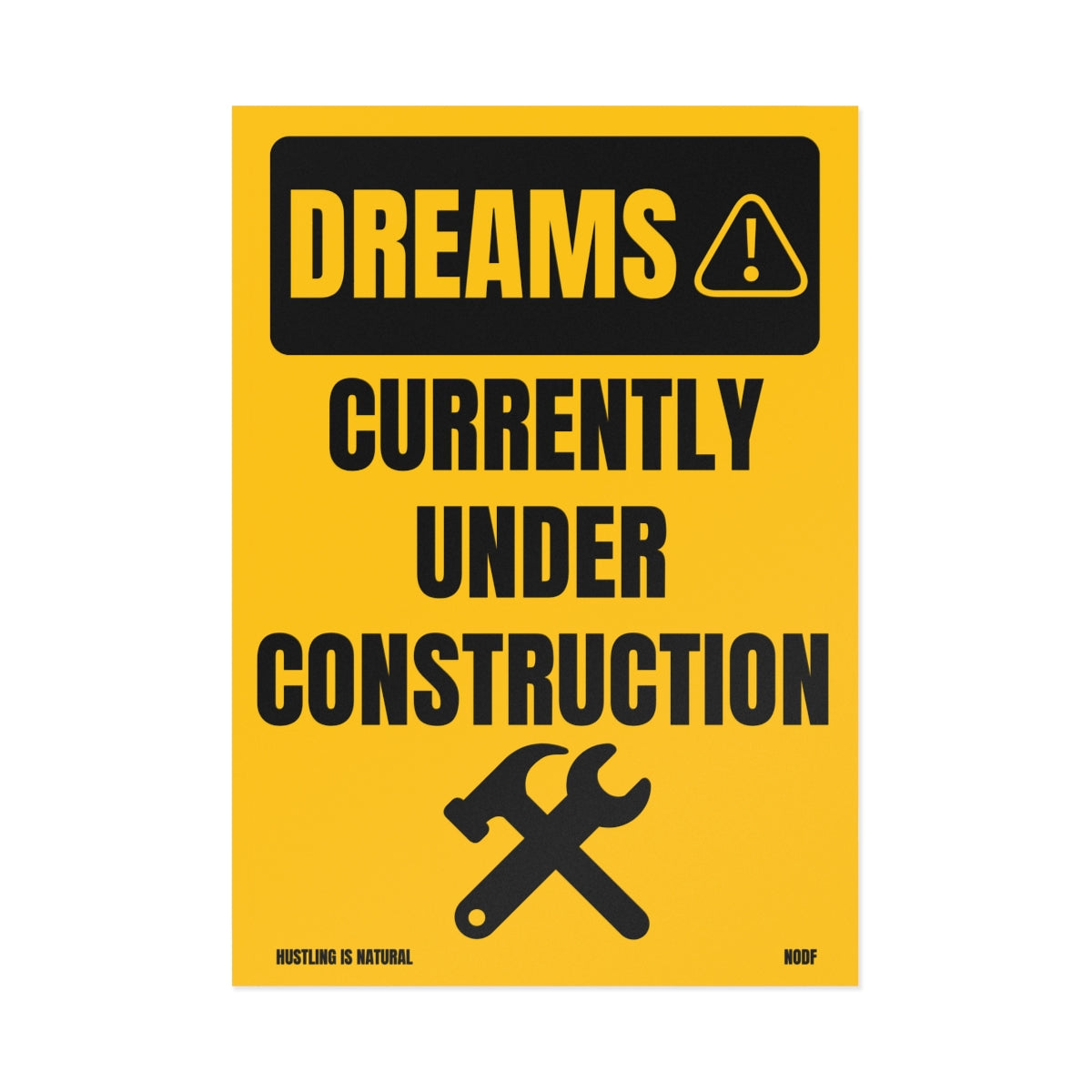 Dreams Currently Under Construction Postcards