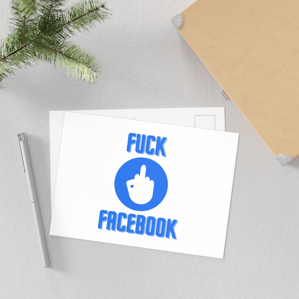 Fück Facebook Postcards