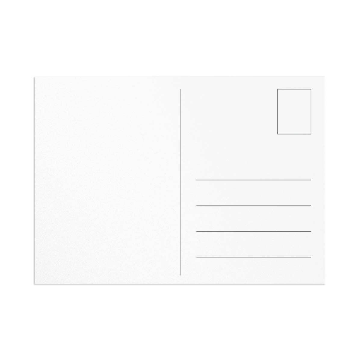 NODF Box Logo (White) Postcards