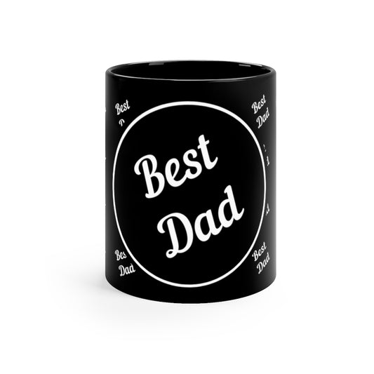 Best Dad (Black) Mug