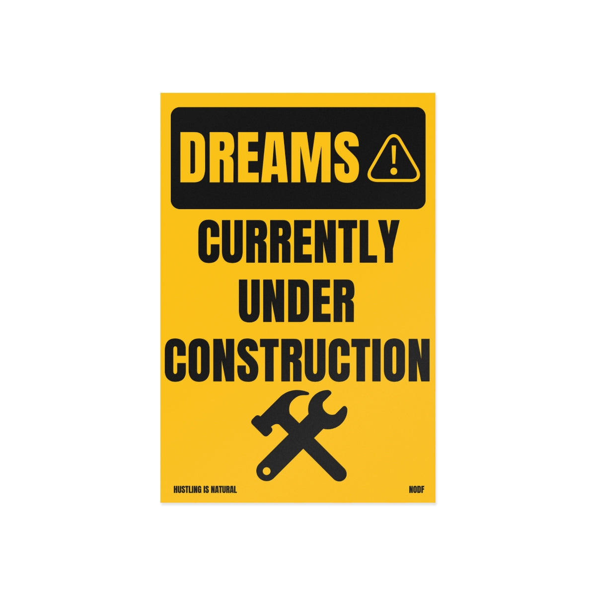 Dreams Currently Under Construction Postcards