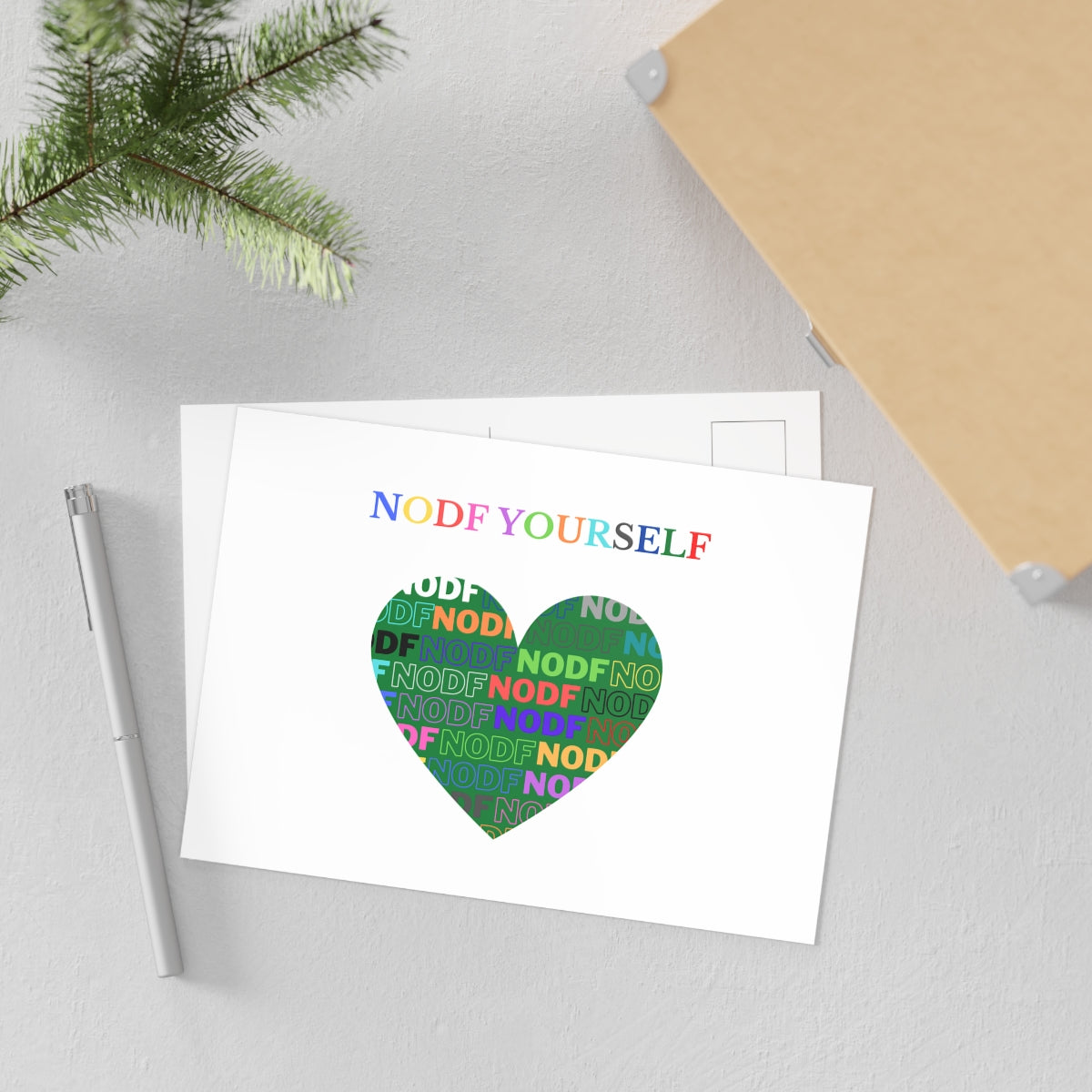 NODF Yourself Postcards