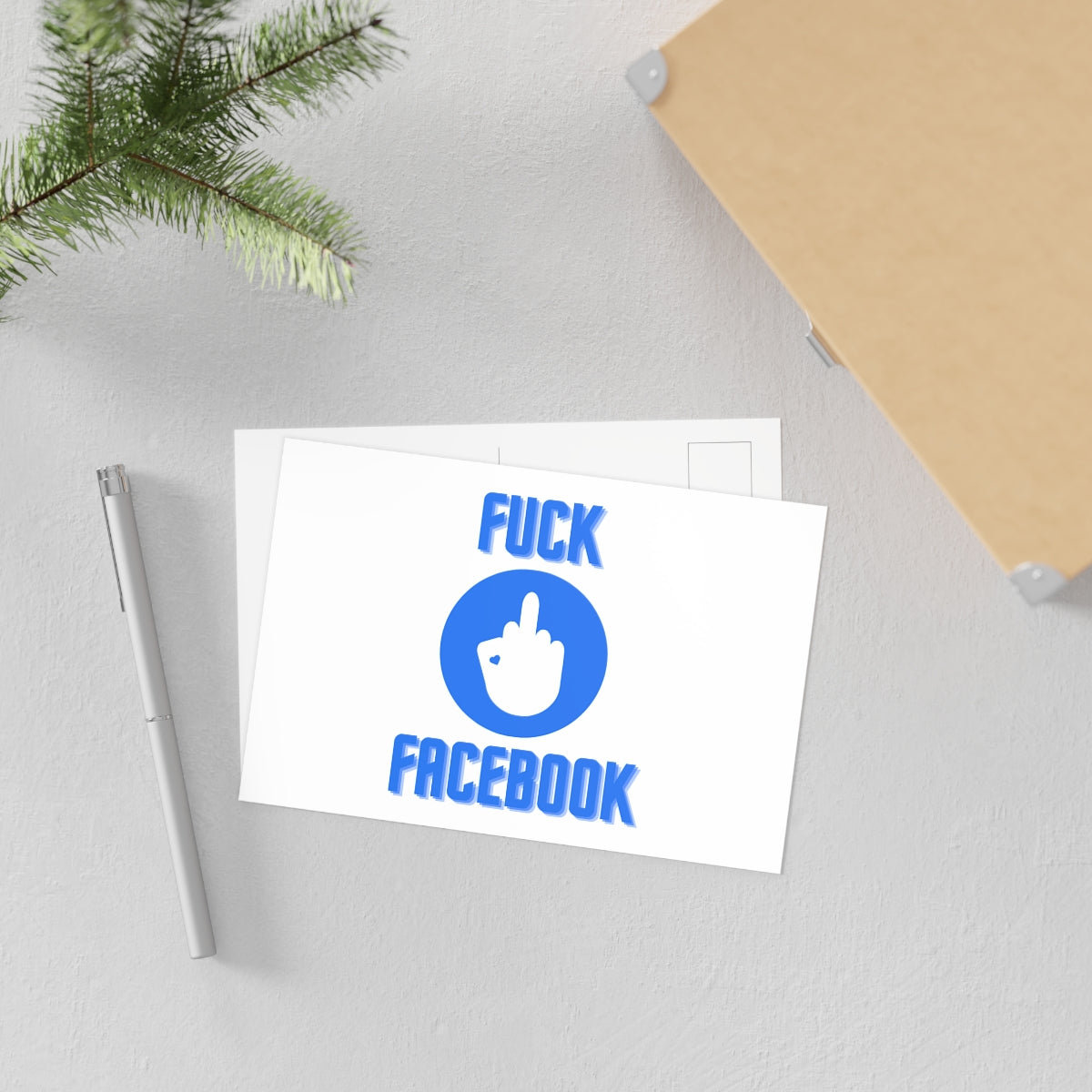 Fück Facebook Postcards