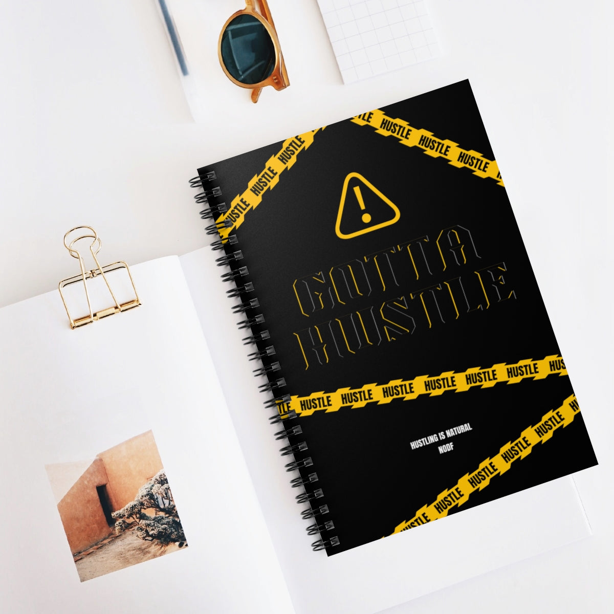 Gotta Hustle Spiral Notebook