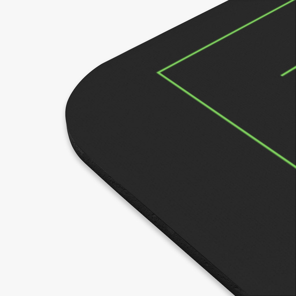 NODF Flower (Green/Black) Mouse Pad