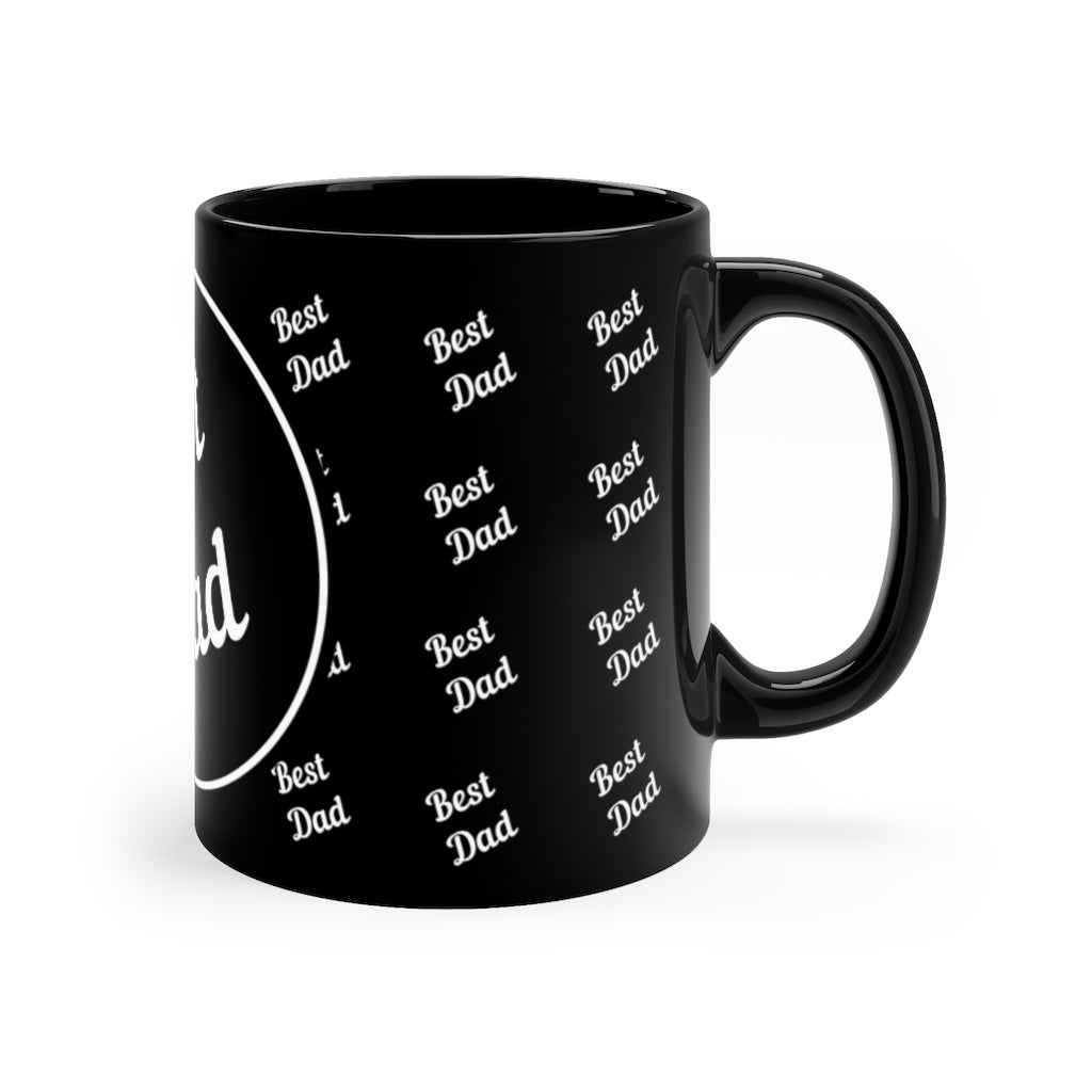 Best Dad (Black) Mug